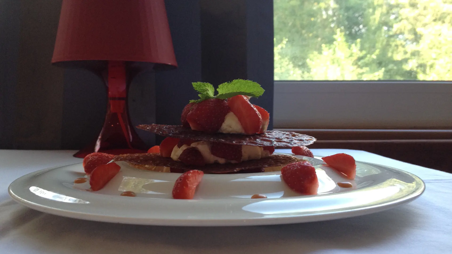 millefeuille aux fraises