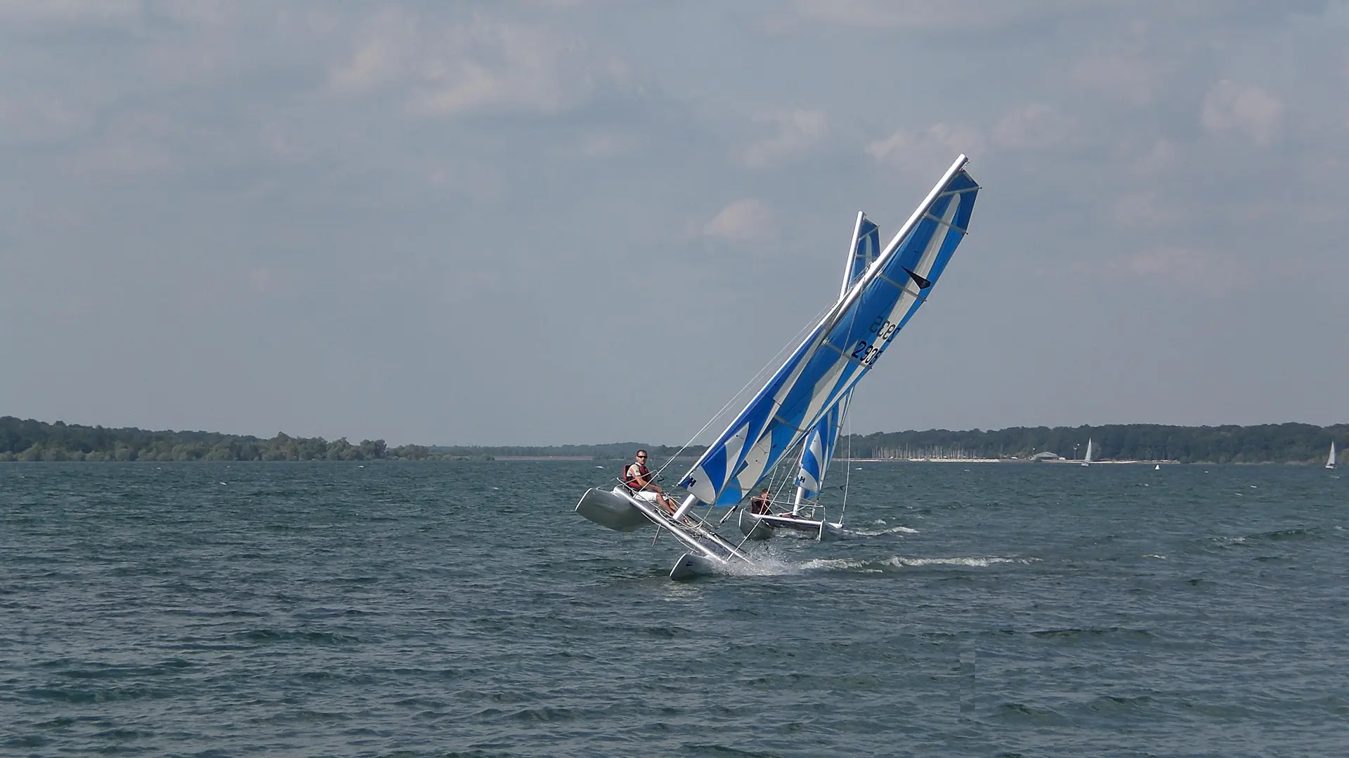 Ligue de l'Enseignement - Location Catamaran - Lac du Der