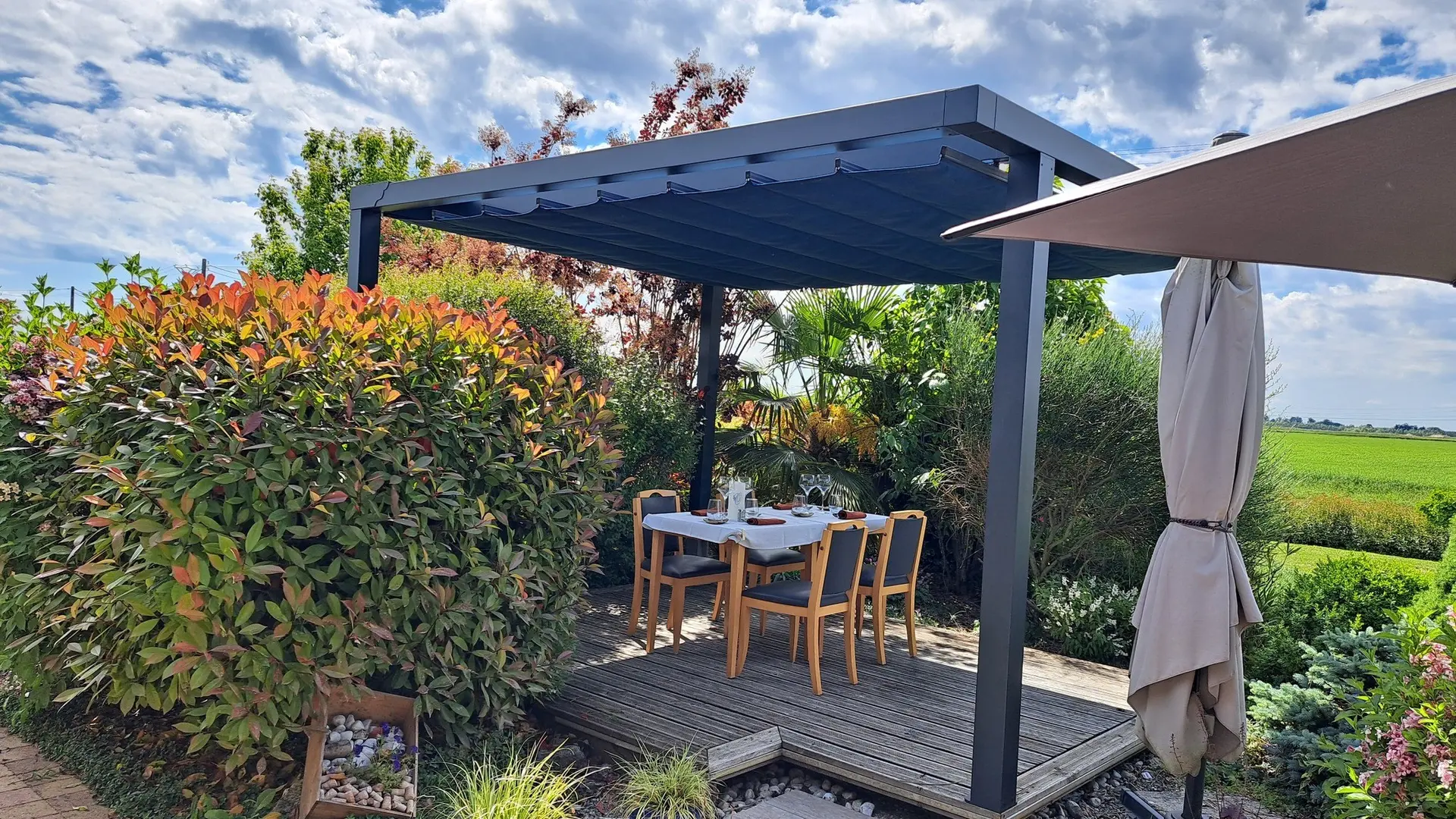 O Délices des Papilles - terrasse