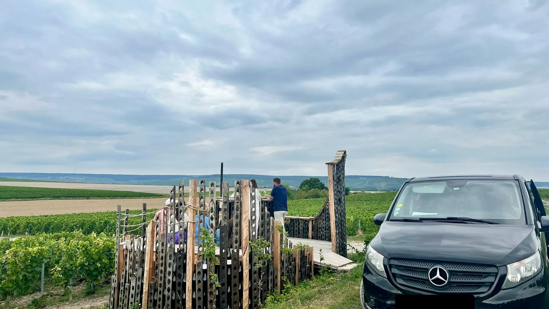 Loge de vigne privée L'Echappée Champenoise