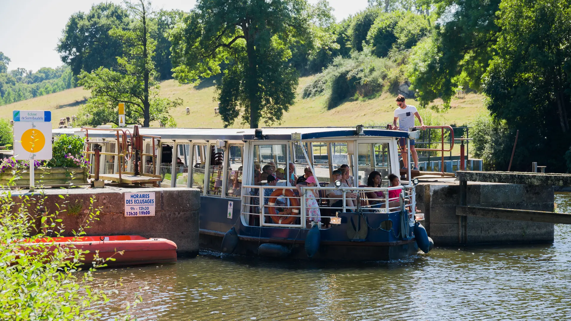 Mayenne bateau promenade La Meduana