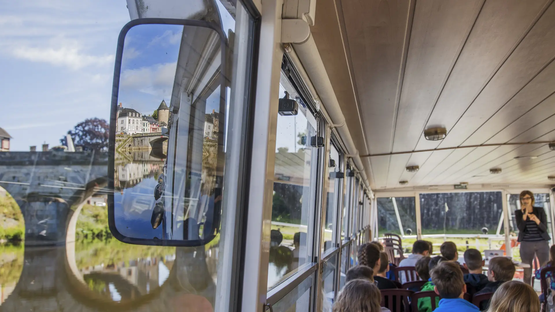 Mayenne bateau promenade La Meduana