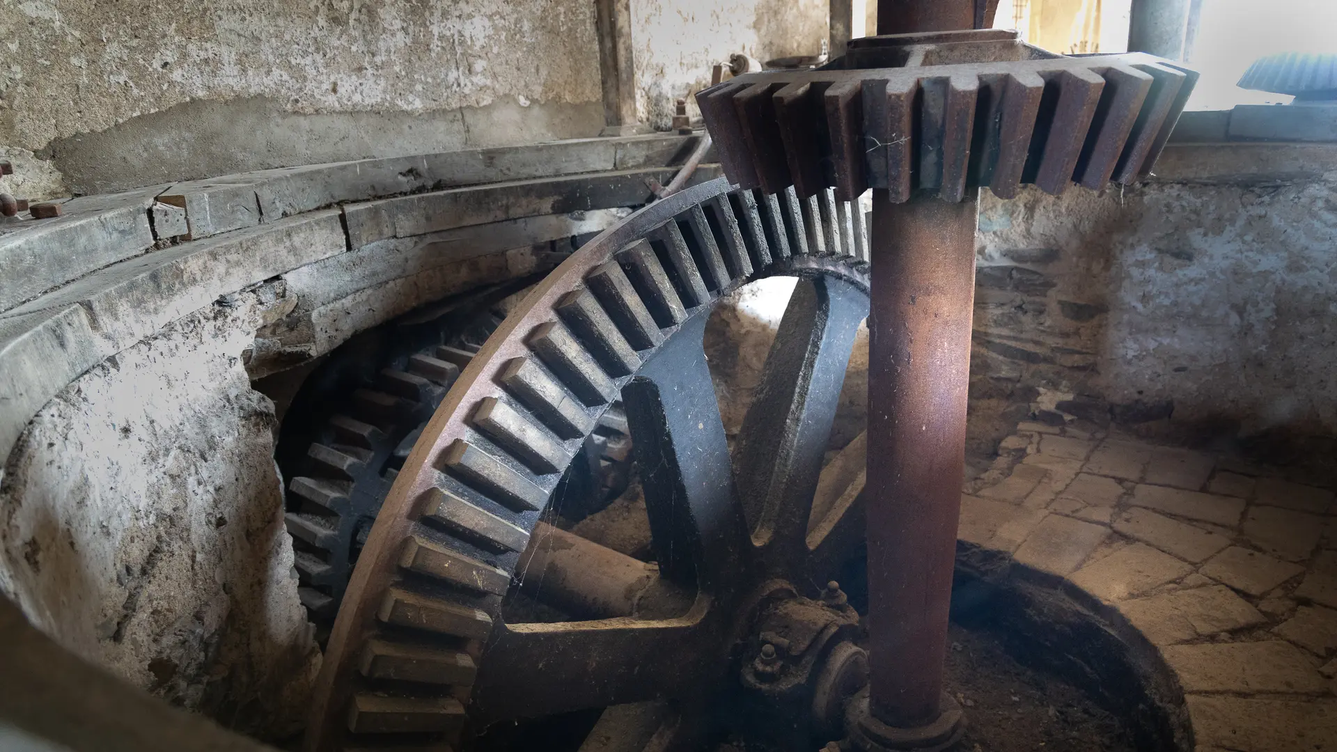 Le Rouet de fosse du Moulin de la Petite Bavouze