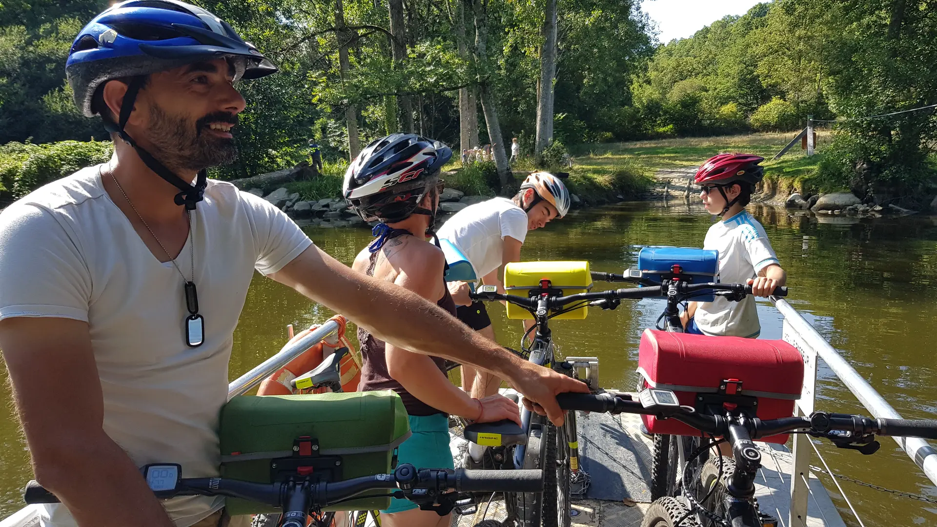 aventure en famille à VTT élecrique