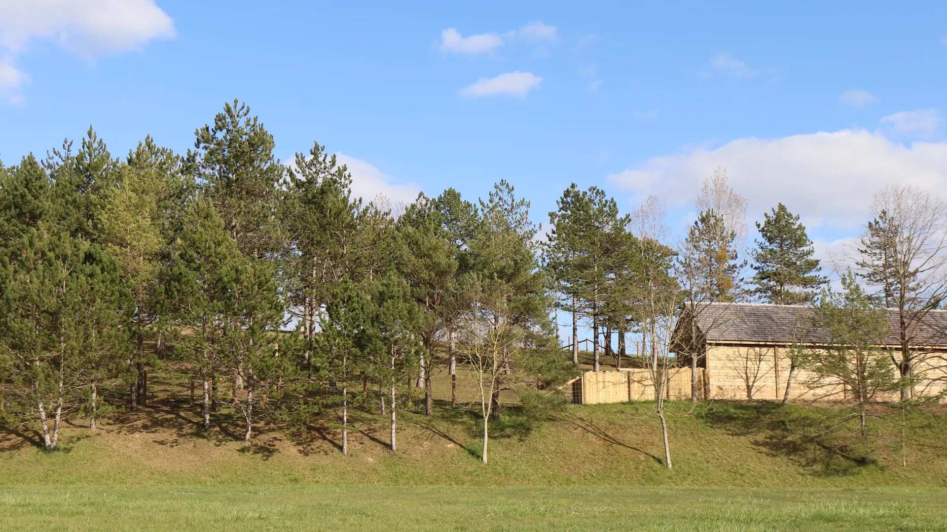 Extérieur du parc animalier de Bourg-le-Roi