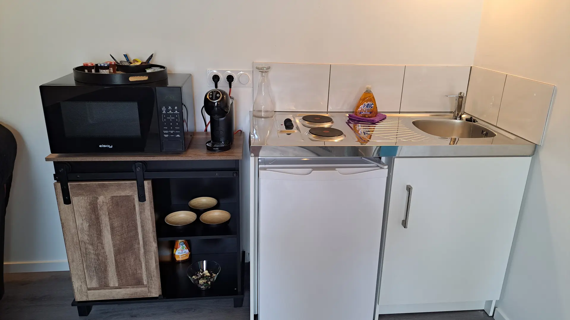 Coin kitchenette