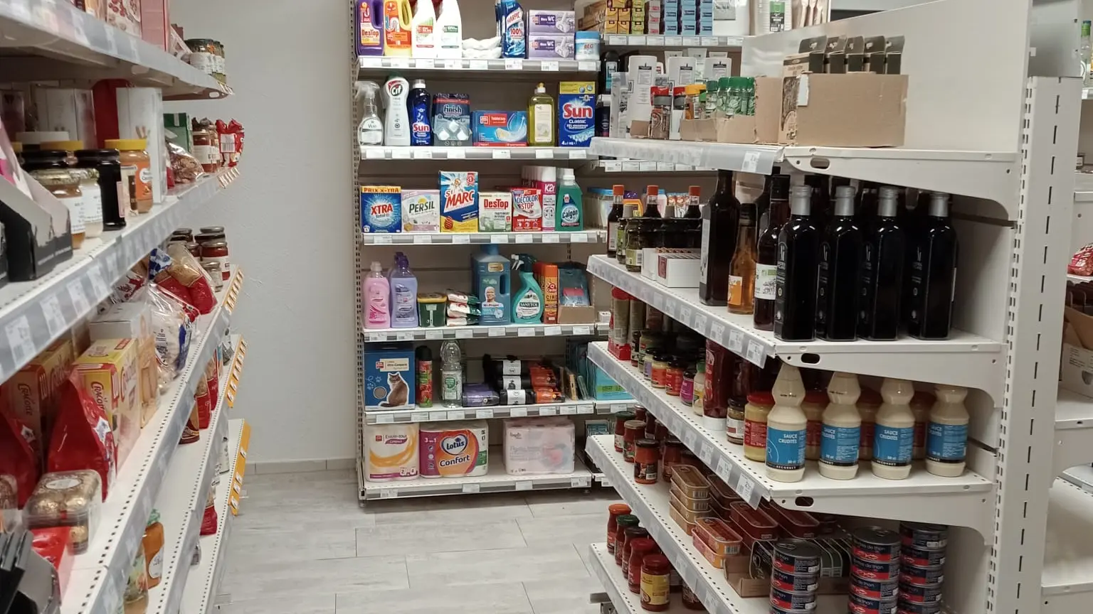 Un rayon hygiène de première nécessité