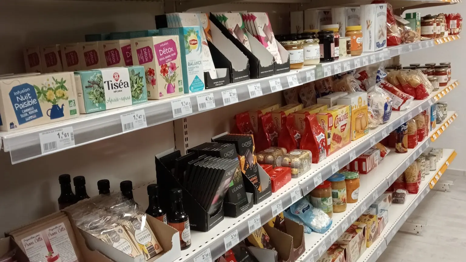 Les essentiels en produits secs