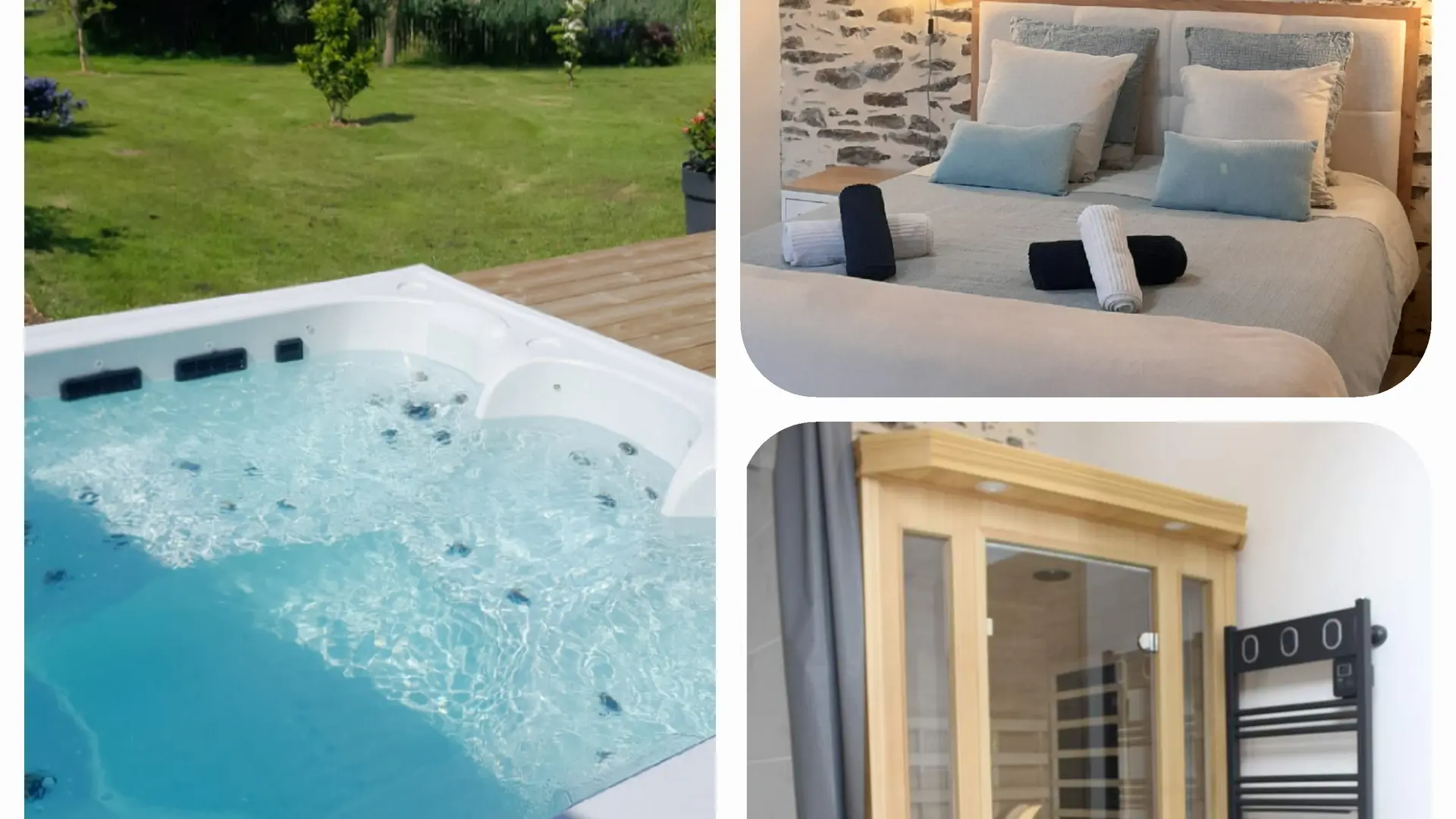 SPA SAUNA CHAMBRE