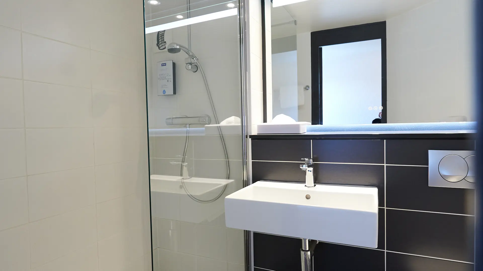 CHAMBRE STANDARD SALLE DE BAIN DOUCHE