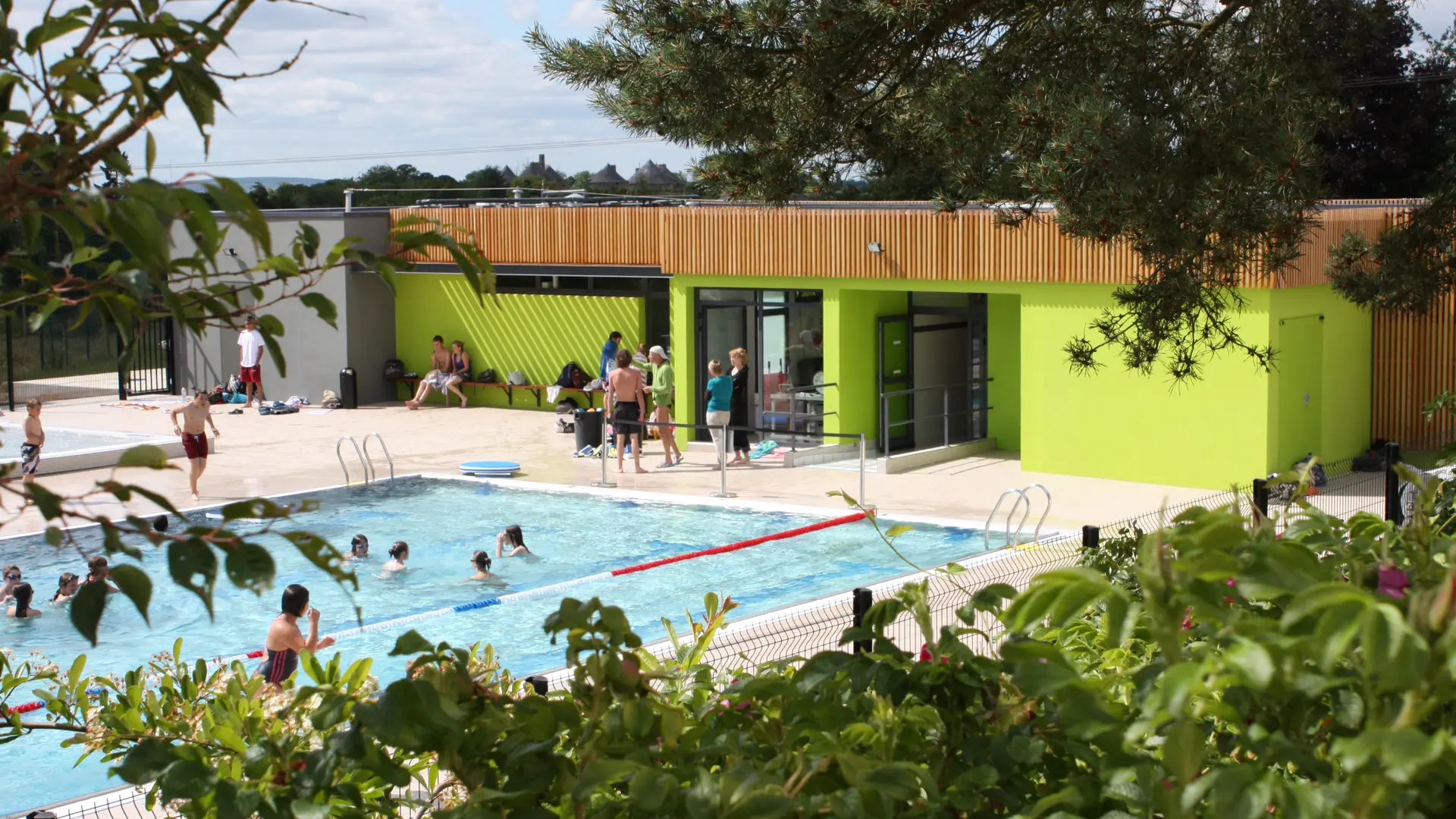 Piscine extérieure de Lassay