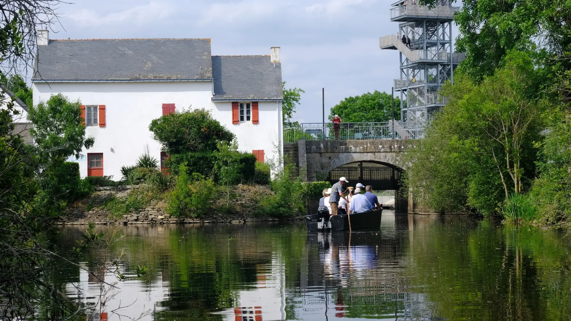 Remontée du Brivet