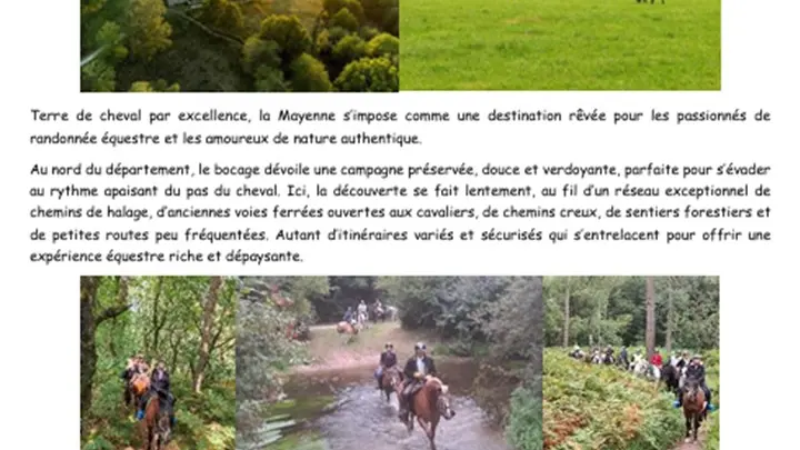 Tourisme Equestre CE LCR