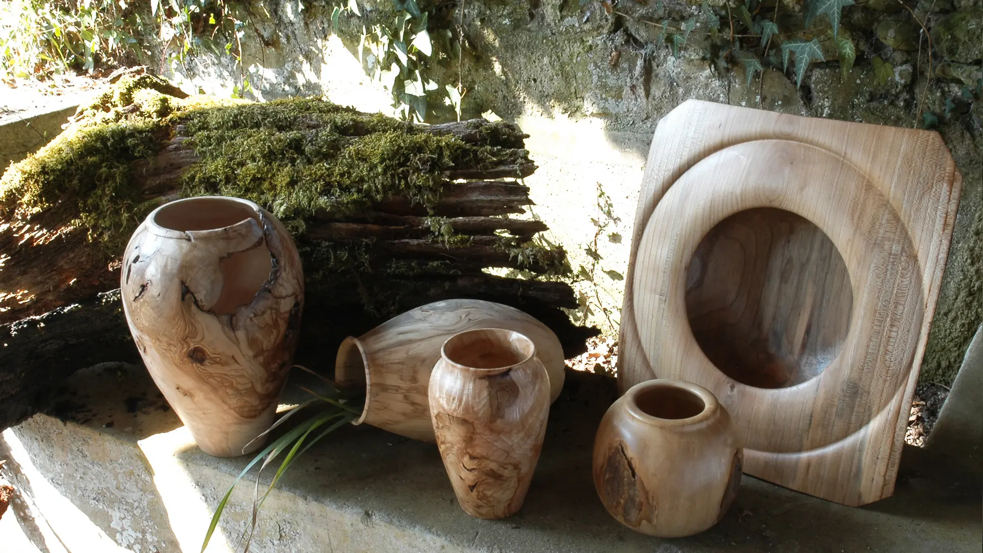 Pièces en bois tourné