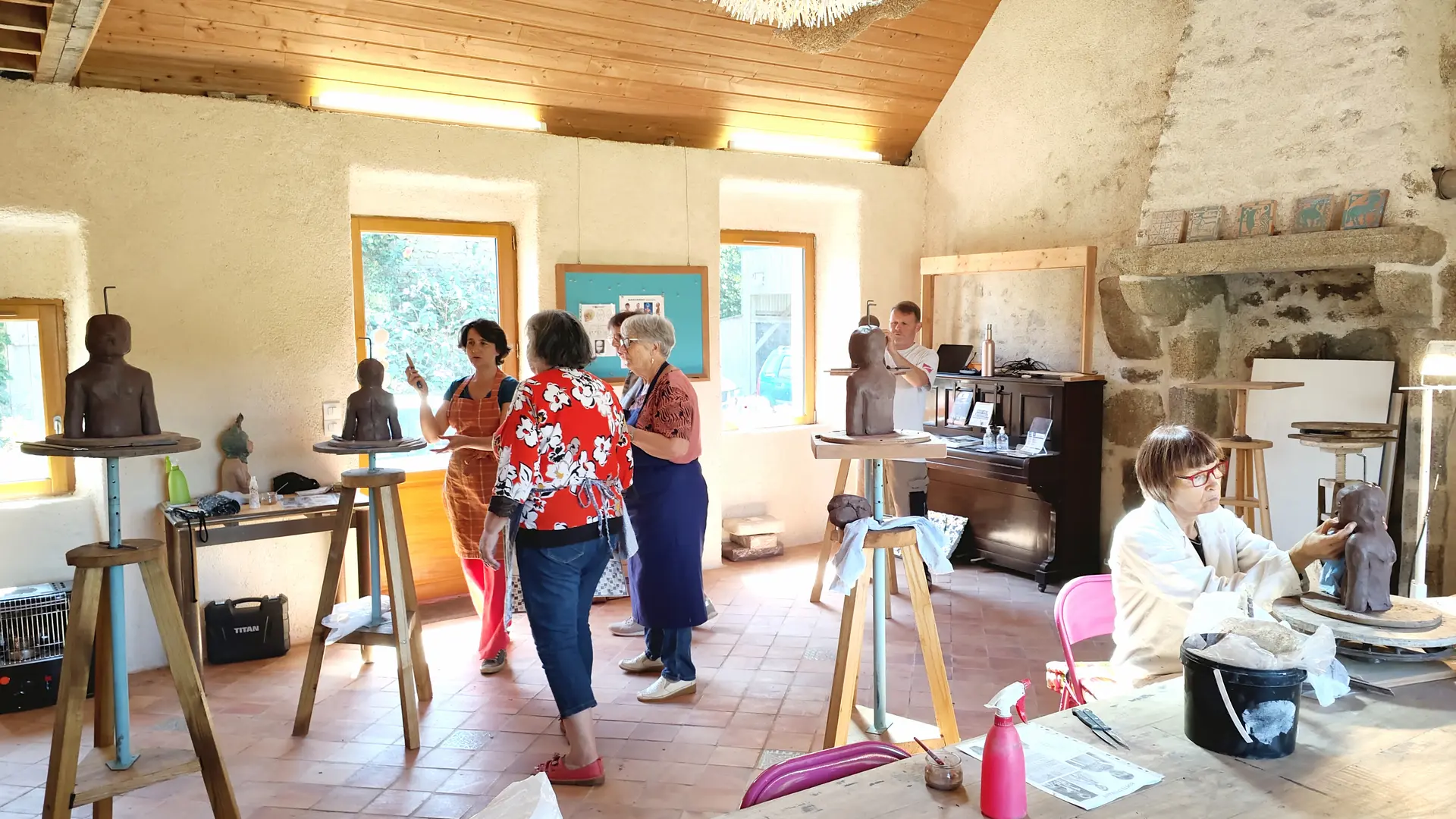 L'atelier - vue interieur