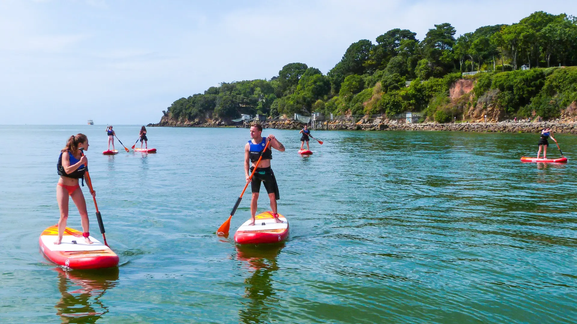 Balade paddle Saint-Nazaire