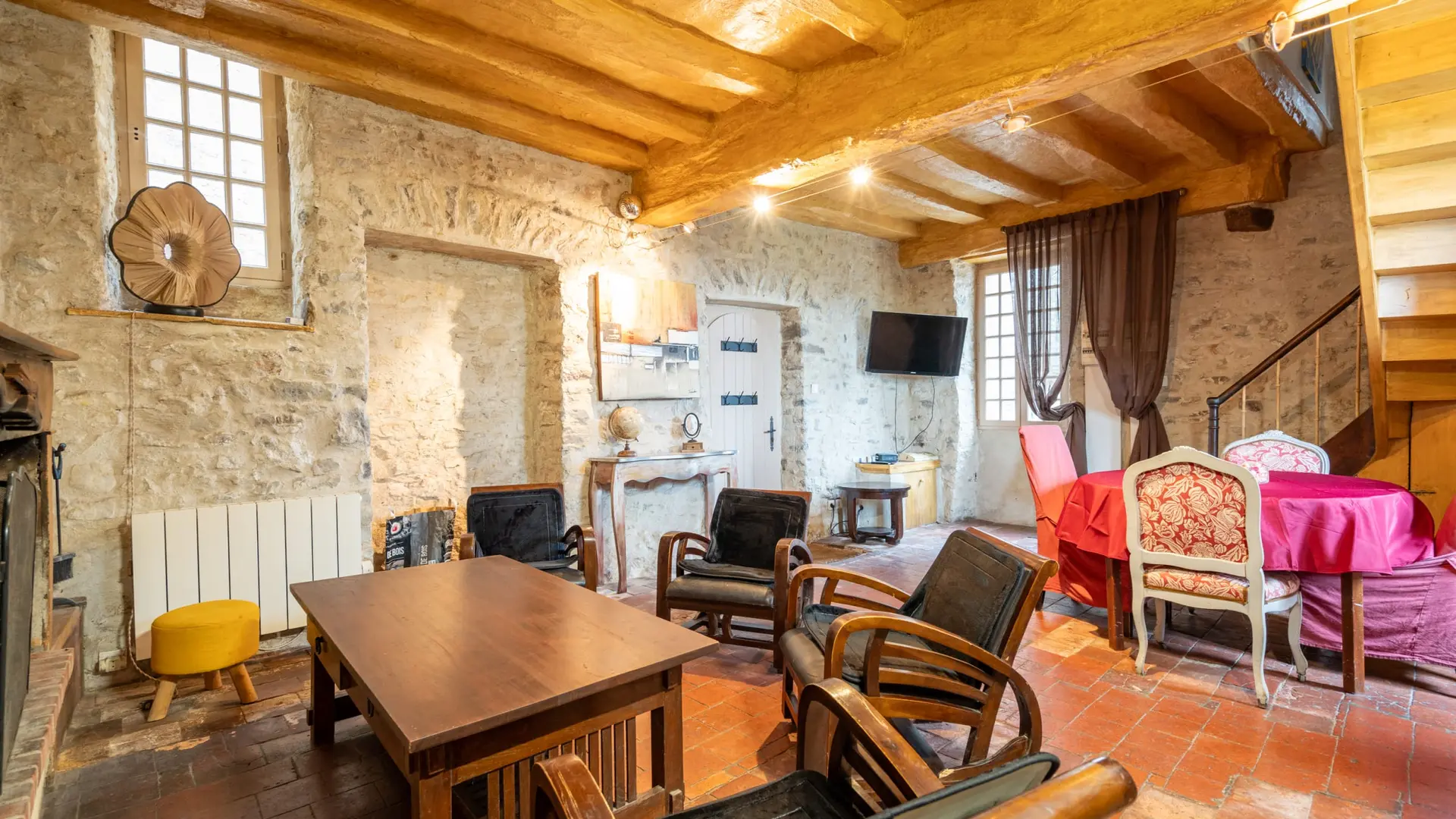 gite des remparts - salon