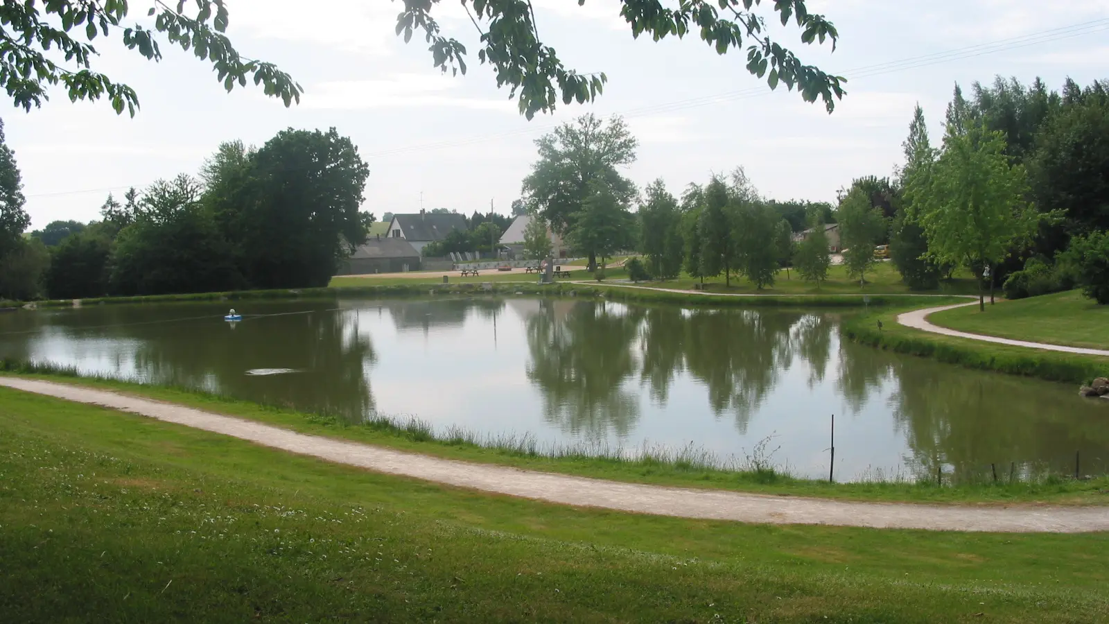 le plan d'eau Montaudin