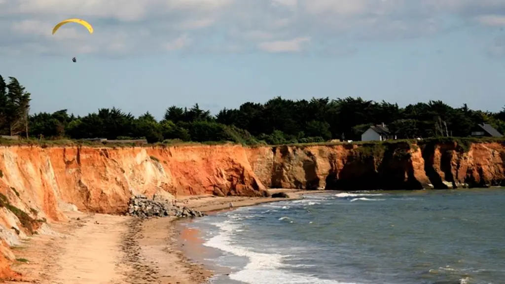 Falaise de la Mine d'Or - Pénestin - Morbihan Bretagne Sud