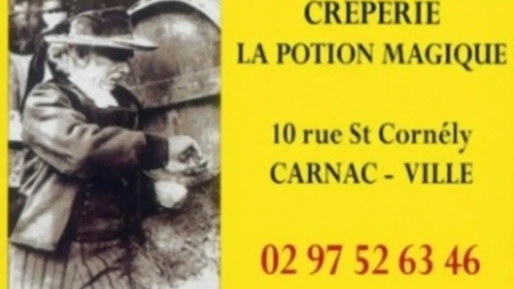 Crêperie La Potion Magique-Carnac-Morbihan Bretagne sud