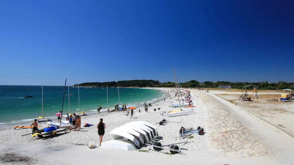 Plage de St Jacques à Sarzeau