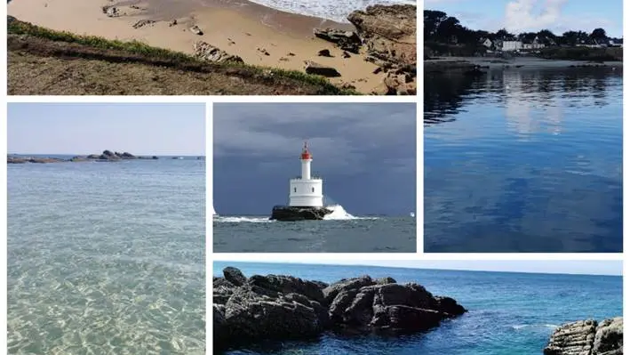 L'escale près de la plage