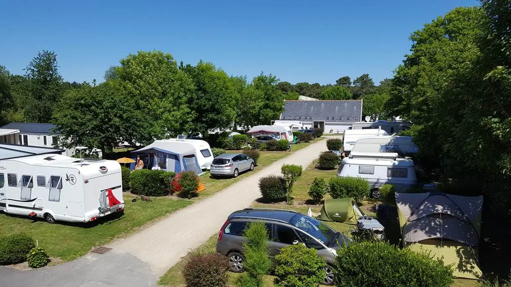 emplacements tentes, caravanes, camping cars camping pen palud Morbihan