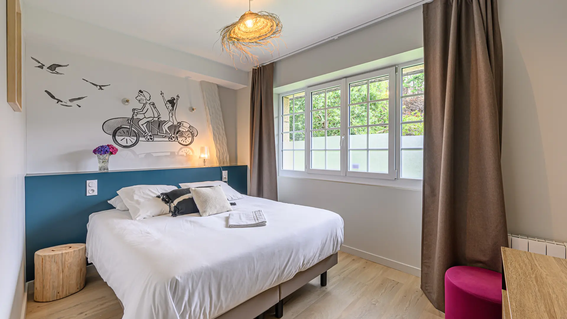 Hotel Erdeven Morbihan - Chambre