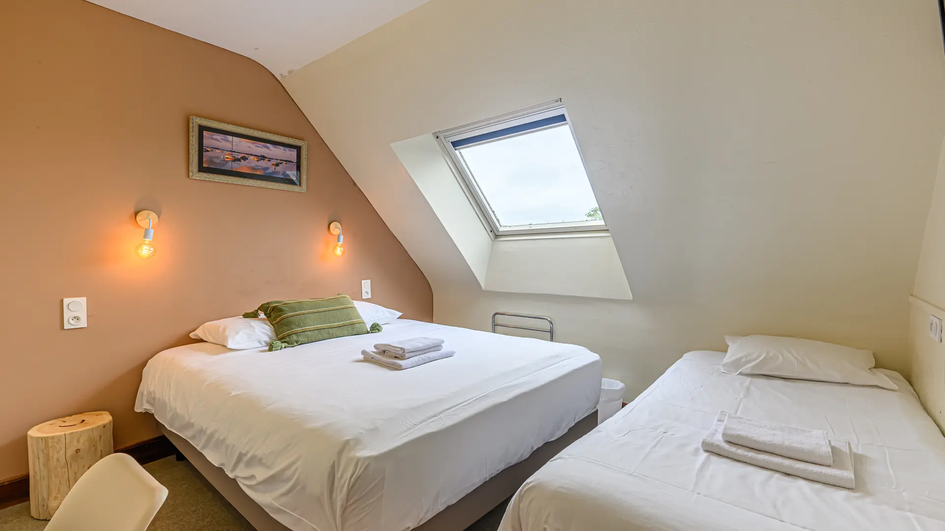 Hotel Erdeven Morbihan - Chambre