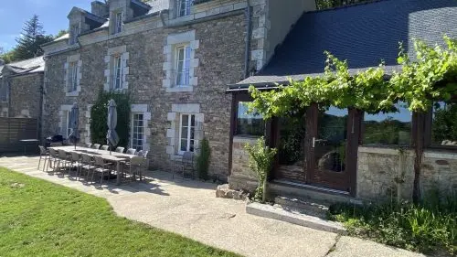 25_Gîtes_Domaine Lann Kerhuerh_La Chapelle-Neuve_Hortensia_extérieur_Vallée du Blavet