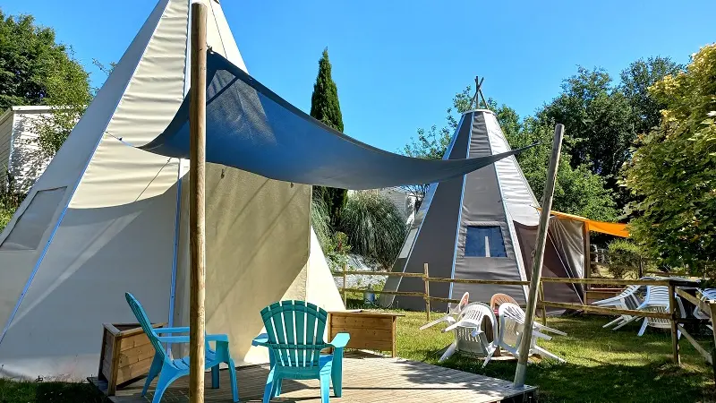 Hébergement insolite - Camping des Cerisiers - Guillac - Morbihan - Bretagne