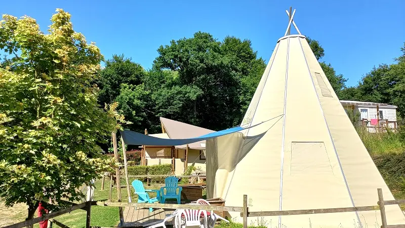 Hébergement insolite - Camping des Cerisiers - Guillac - Morbihan - Bretagne