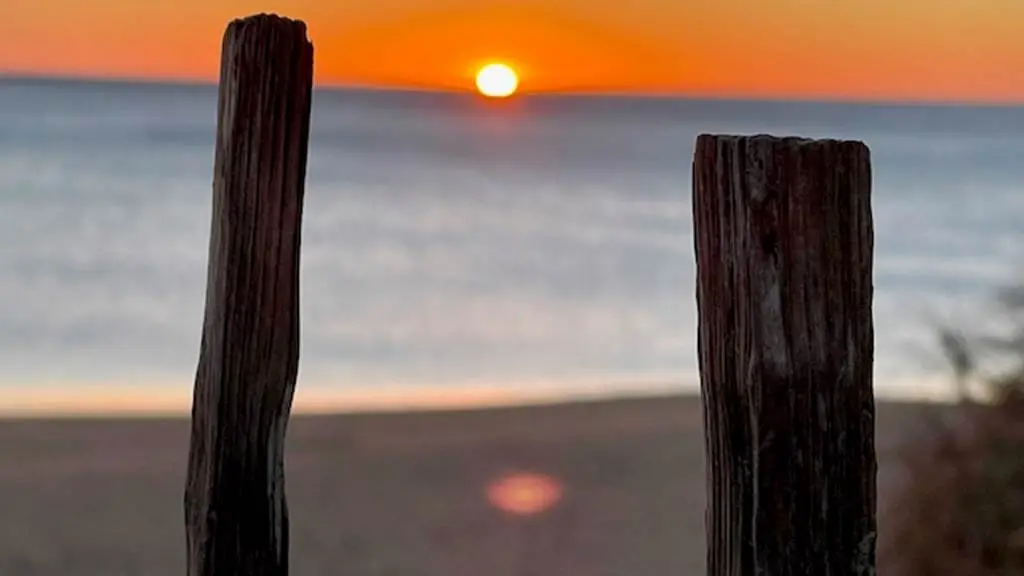 couché de soleil à guide plages