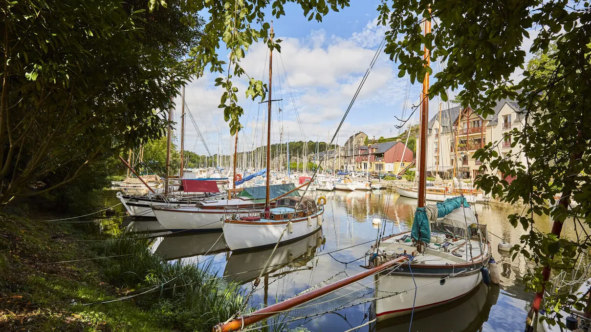 A la découverte du patrimoine de La Roche Bernard_Le port de la Roche Bernard_crédit Alexandre Lamoureux_validité_31102030