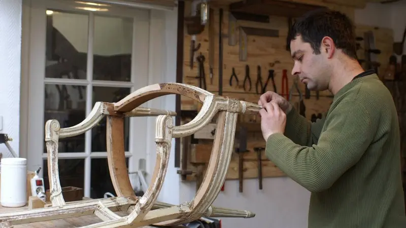 Atelier Scotto di Cesare - ebeniste - restauration - marquetterie - Ploermel