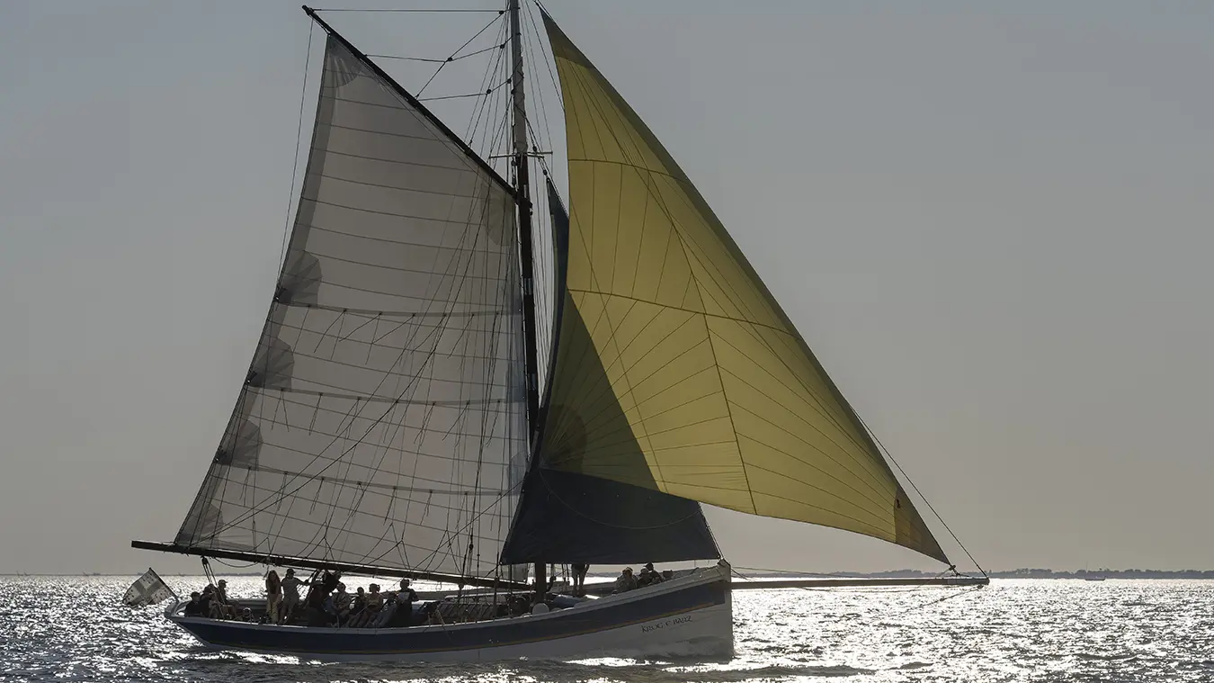 Au coucher du soleil !