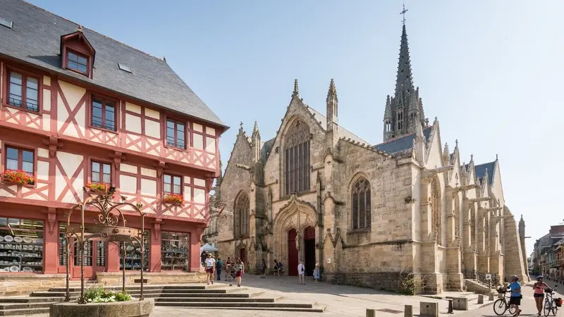 Josselin - Basilique Notre-Dame du Roncier - Morbihan - Bretagne