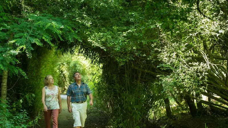 Jardin du Bois d'Amour - Josselin - Morbihan - Bretagne