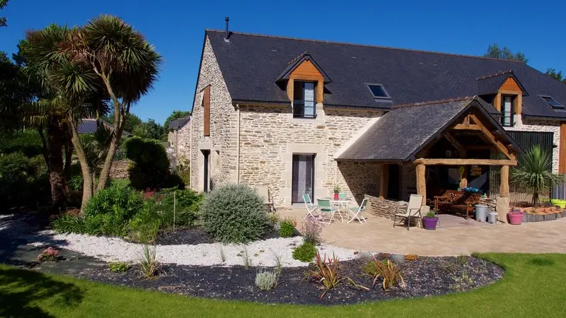 Chambres d'hôtes Les Hortensias - Jardin - La Croix-Helléan - Morbihan - Bretagne