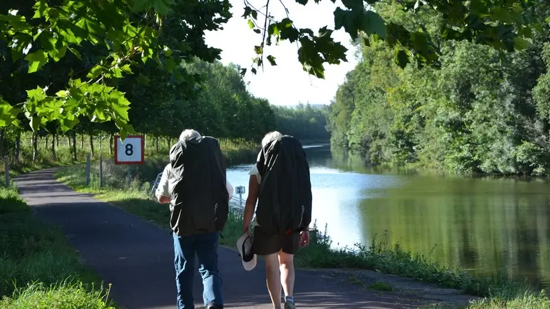 Le Canal de Nantes à Brest à pied