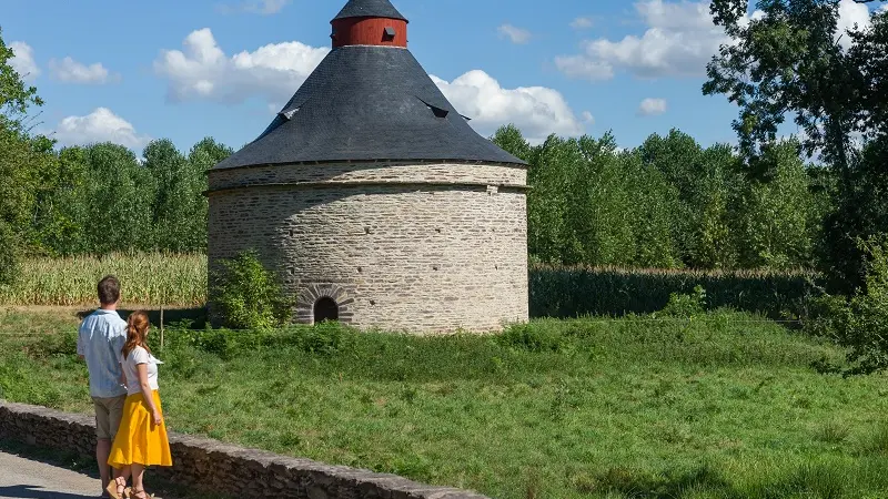 Chateau de Trécesson - pigeonnier - Campénéac - Brocéliande - Bretagne