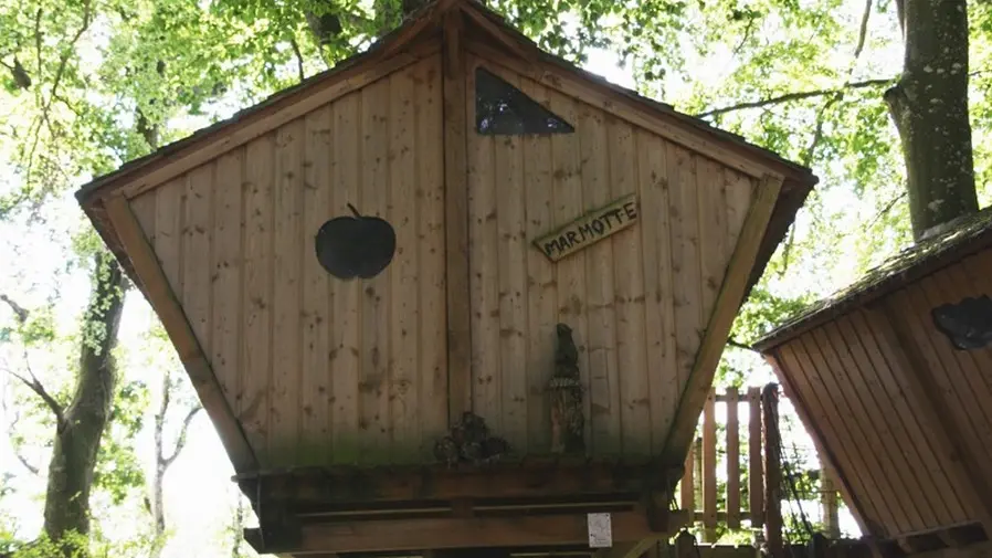 Cabanes perchées du Domaine du Roc - Hébergements insolite - Le Roc Saint-André - Val d'Oust - Morbihan - Bretagne