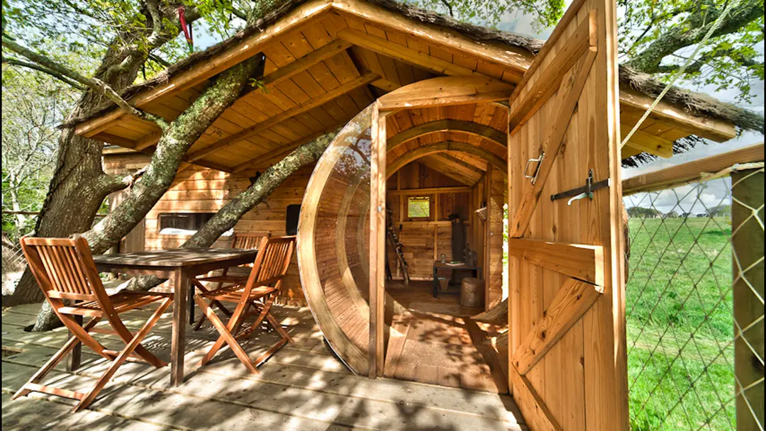 Cabane Sterenn - terrasse