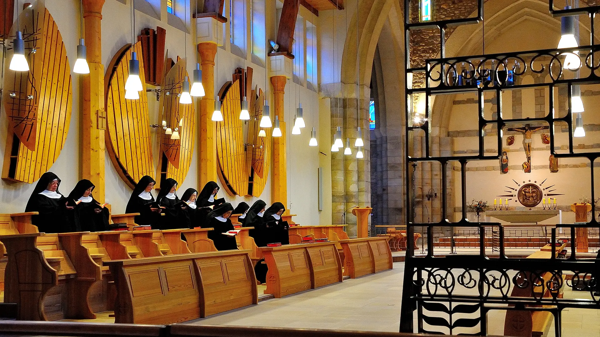 Choeur_AbbayeSaintMichelKergonan