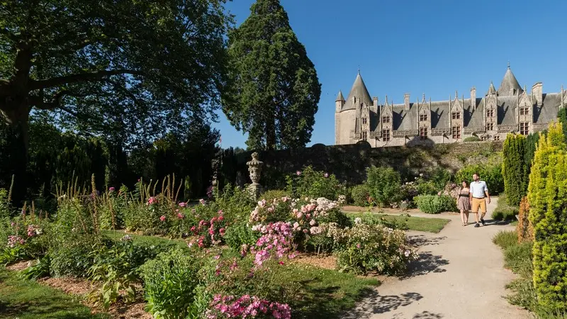 Jardins - Château de Josselin - Morbihan - Bretagne