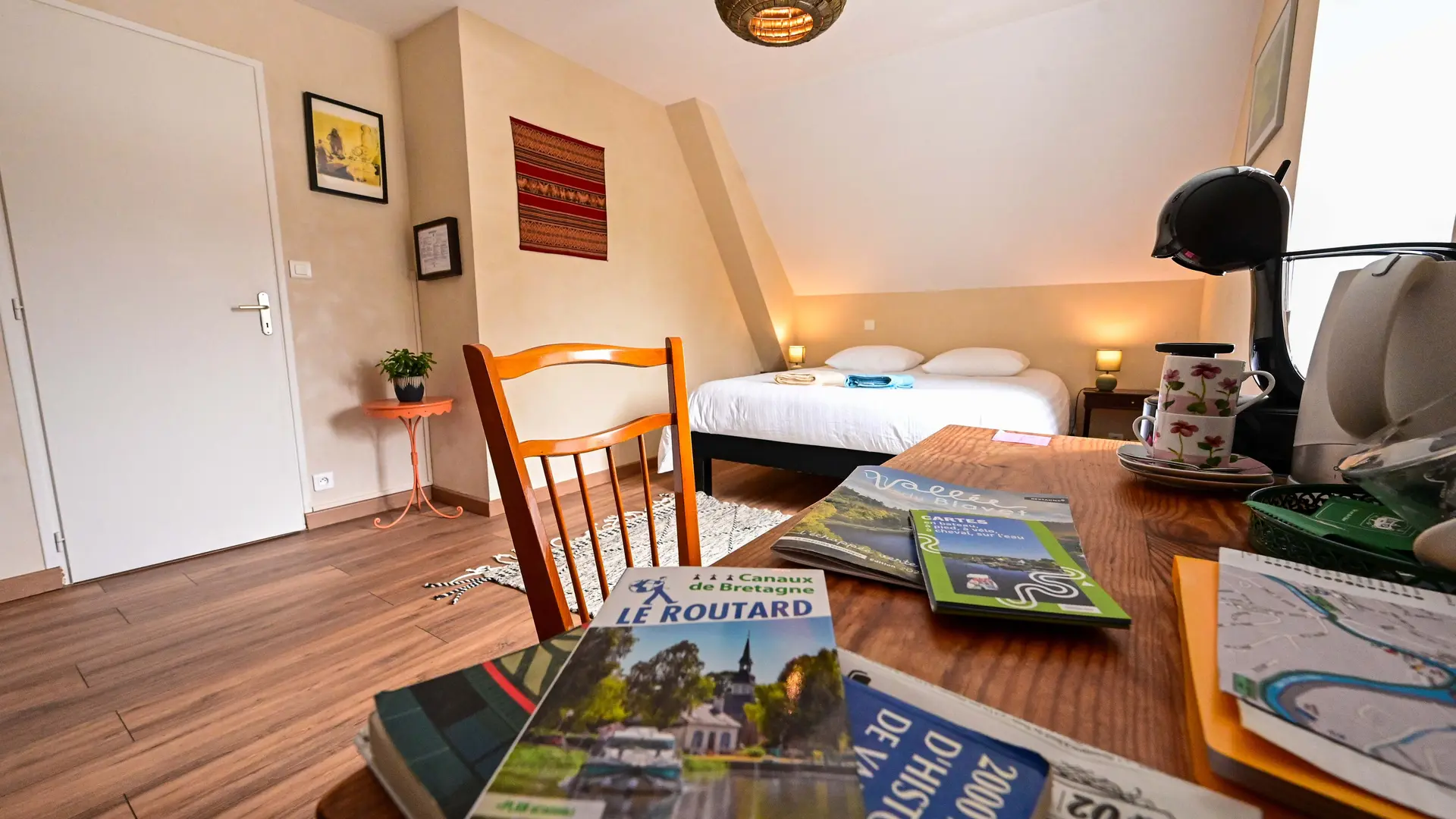Chambre d'hôtes accueil vélos_Pluméliau-Bieuzy_L'Ecluserie