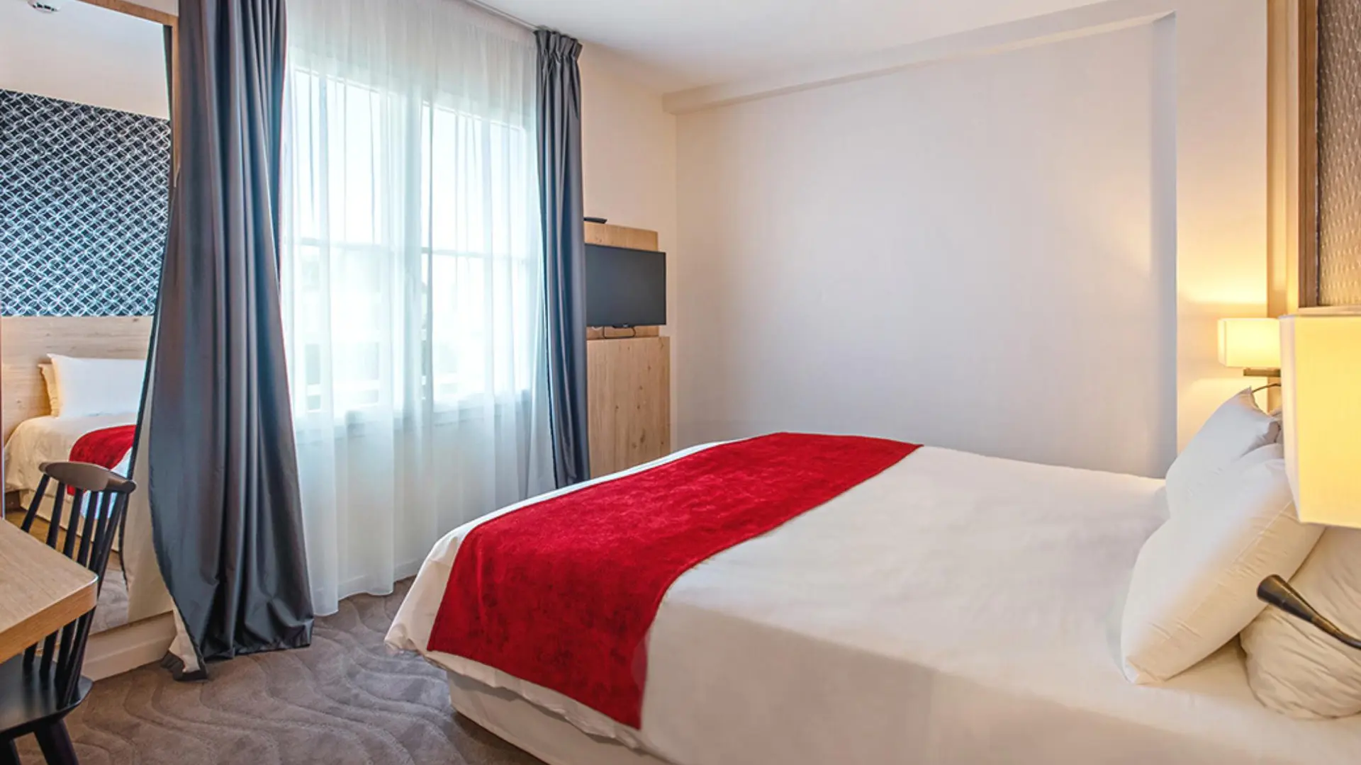 Chambre double standard Kyriad Vannes centre ville