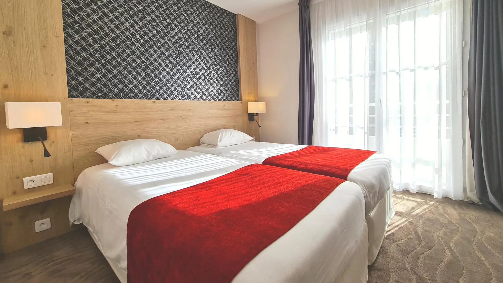 Chambre twin Kyriad Vannes Centre ville