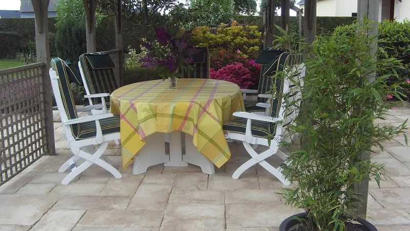 Chambres d'hôtes Miraflores, détente sous la pergola - Malestroit - Morbihan - Bretagne