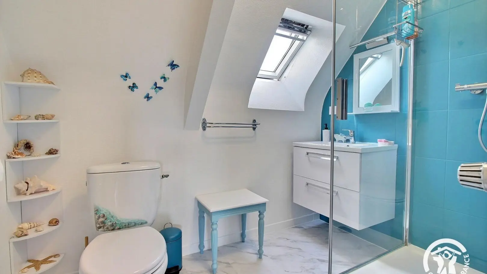 Chambres d'hôtes_La Maison du Blavet_salle d'eau_Saint-Barthélemy©Gîtes de France Morbihan